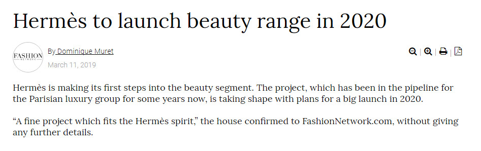 NewYorkTimesl二手市场给Hermes带来的风险