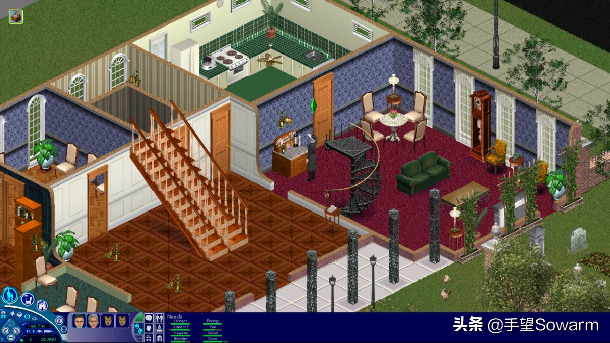 模拟人类不被发现的游戏,模拟人生游戏全过程解说