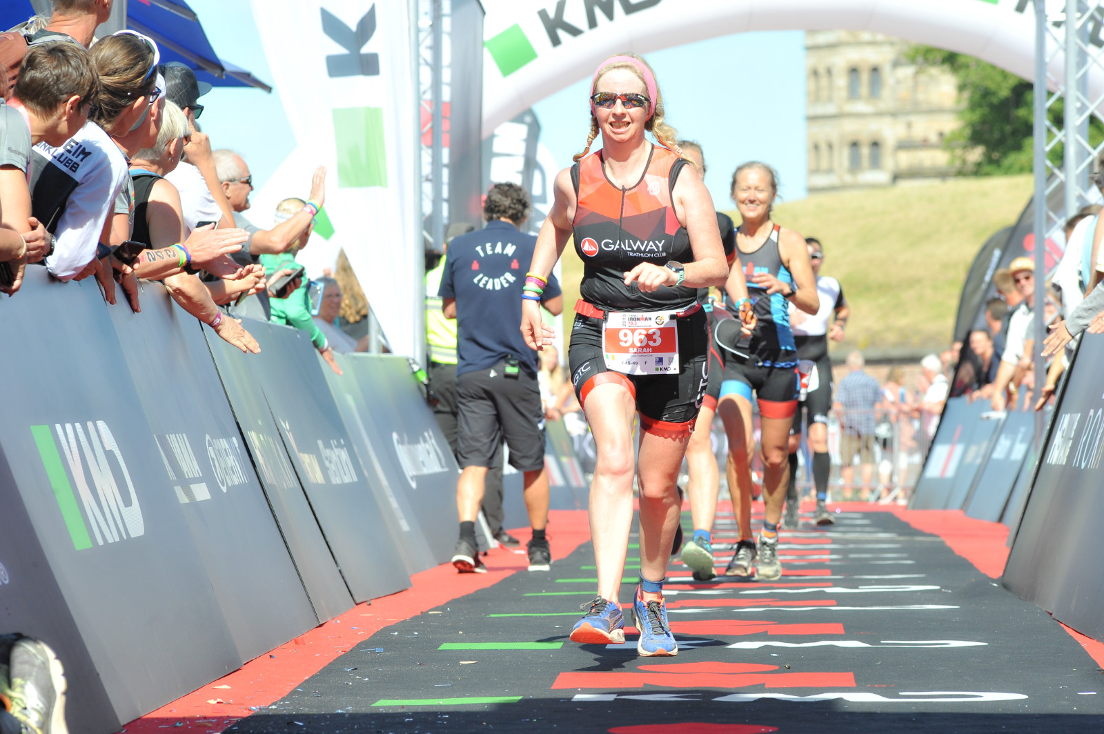 克伦堡城堡前的2019KMDIRONMAN70.3Elsinore半铁人欧洲锦标赛