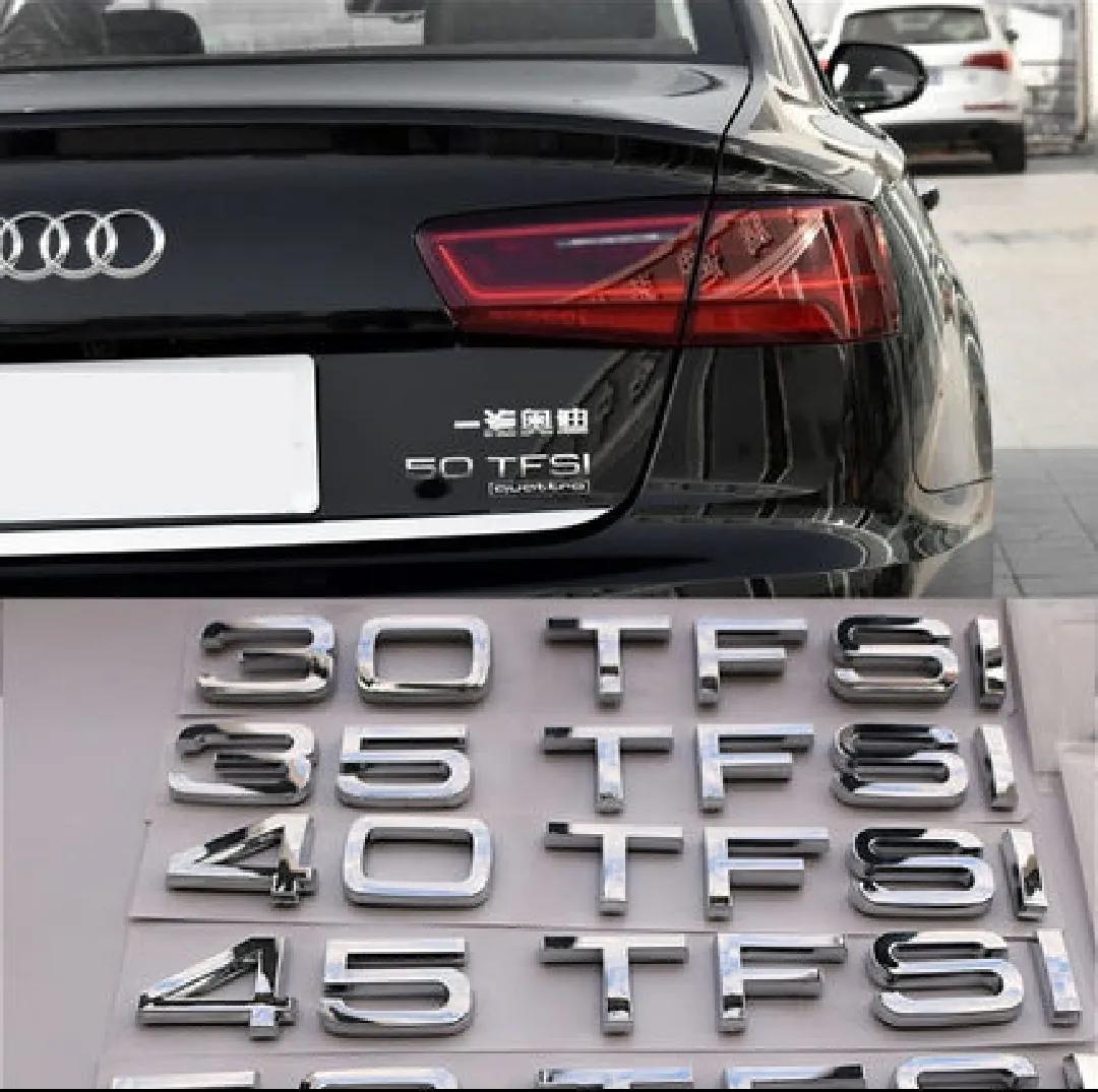 奥迪尾标404555什么意思,奥迪车尾354045是什么意思