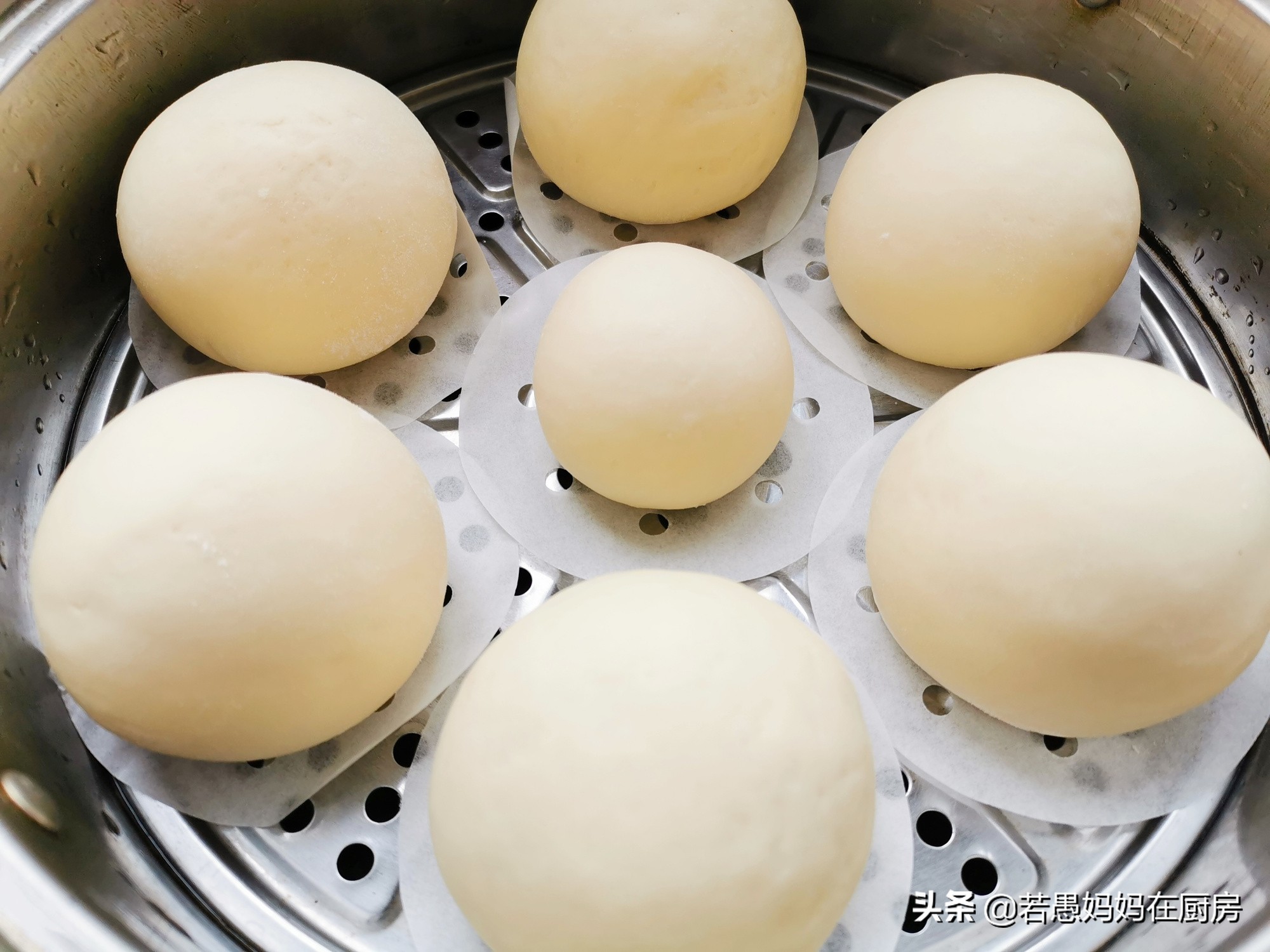 山东戗面馒头正宗做法全过程,戗面馒头工厂化做法