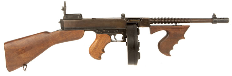 美国m3冲锋枪为什么叫黄油枪,美军m16sb冲锋枪