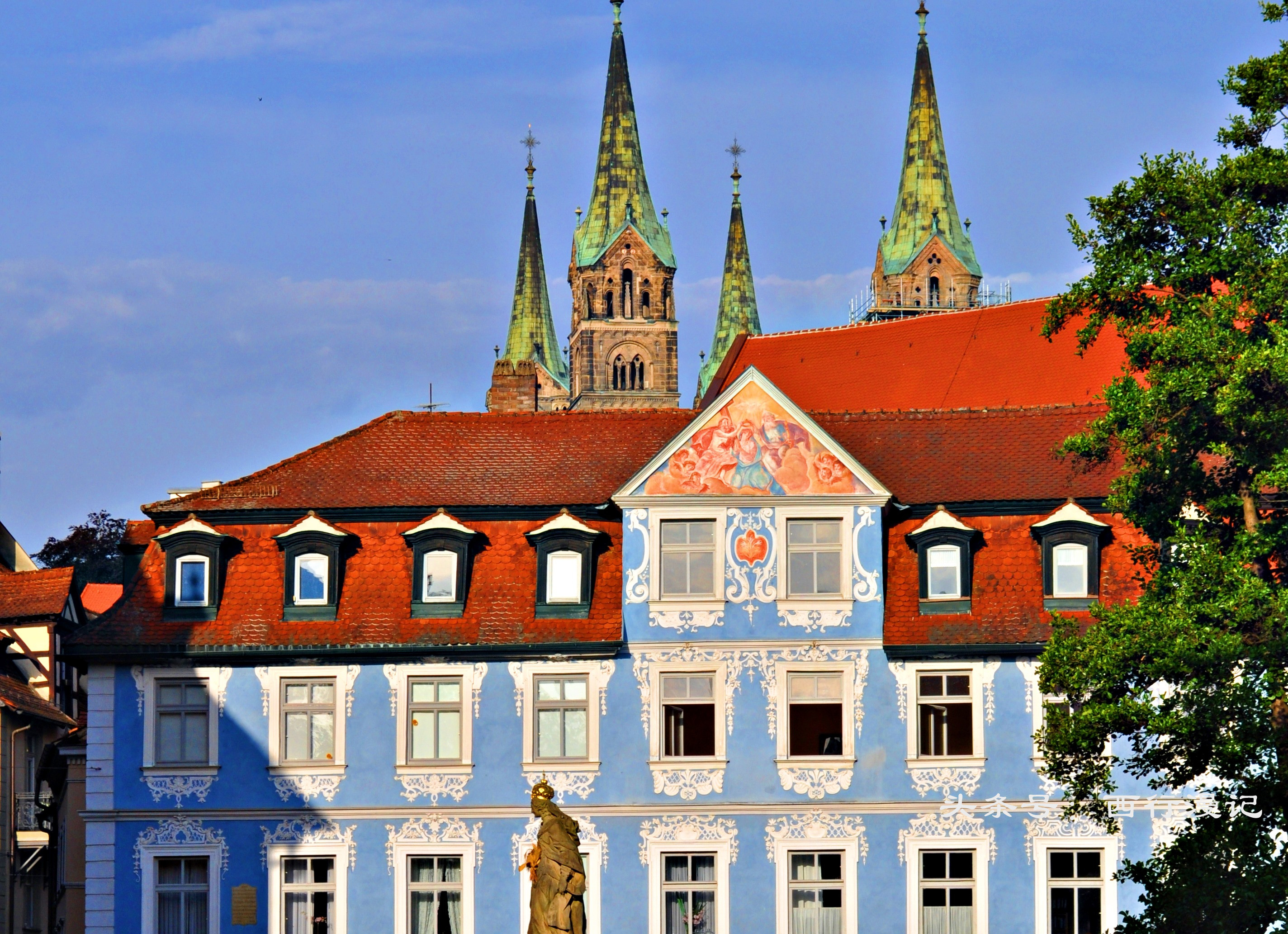 德国最美古城海德堡,青山绿水间的德国古城