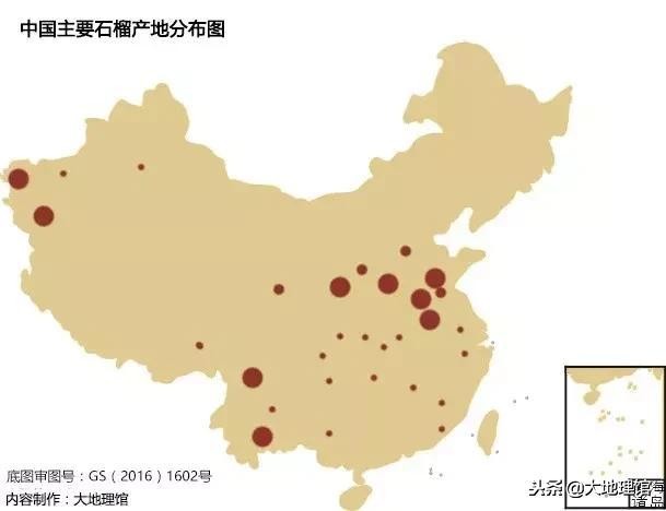 石榴早在2000多年前经过丝绸之路,石榴传奇全书