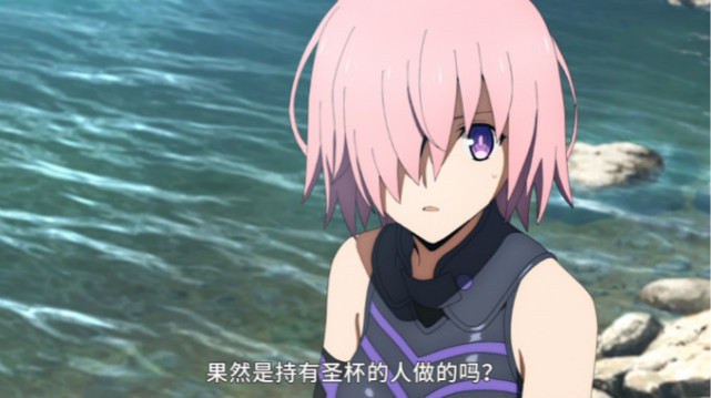 FGO：亚从者玛修战斗的高能时刻，打开弹幕你会看到她的人气多高