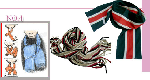 生活小妙招—围巾的花式系法