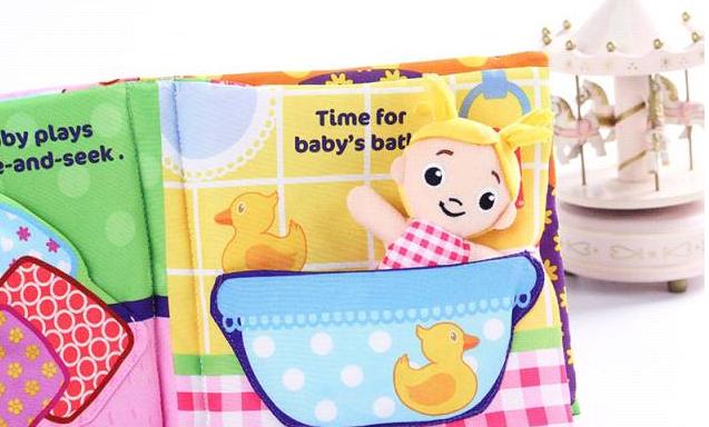 孩子乱咬书怎么治,Kimi从小看这个,baby给儿子看的布书长这样