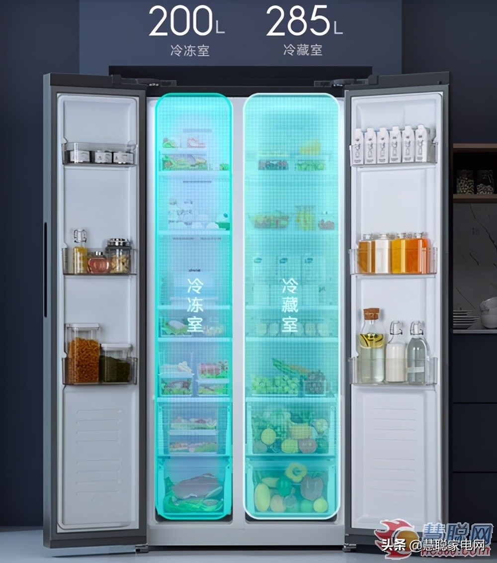 小米米家540l一级对开门冰箱测评,小米米家483l对开门冰箱使用指南