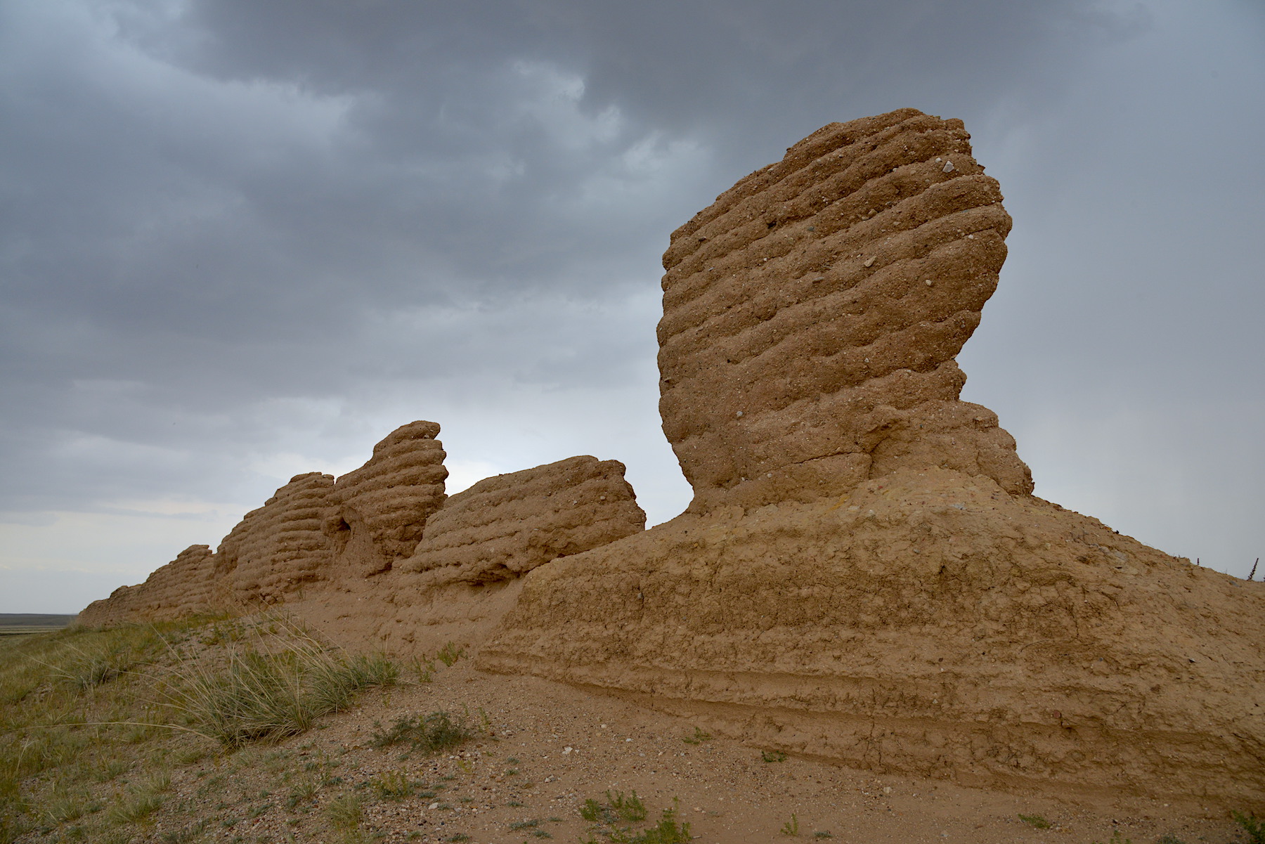 敖伦苏木城简介,敖伦苏木遗址复原图