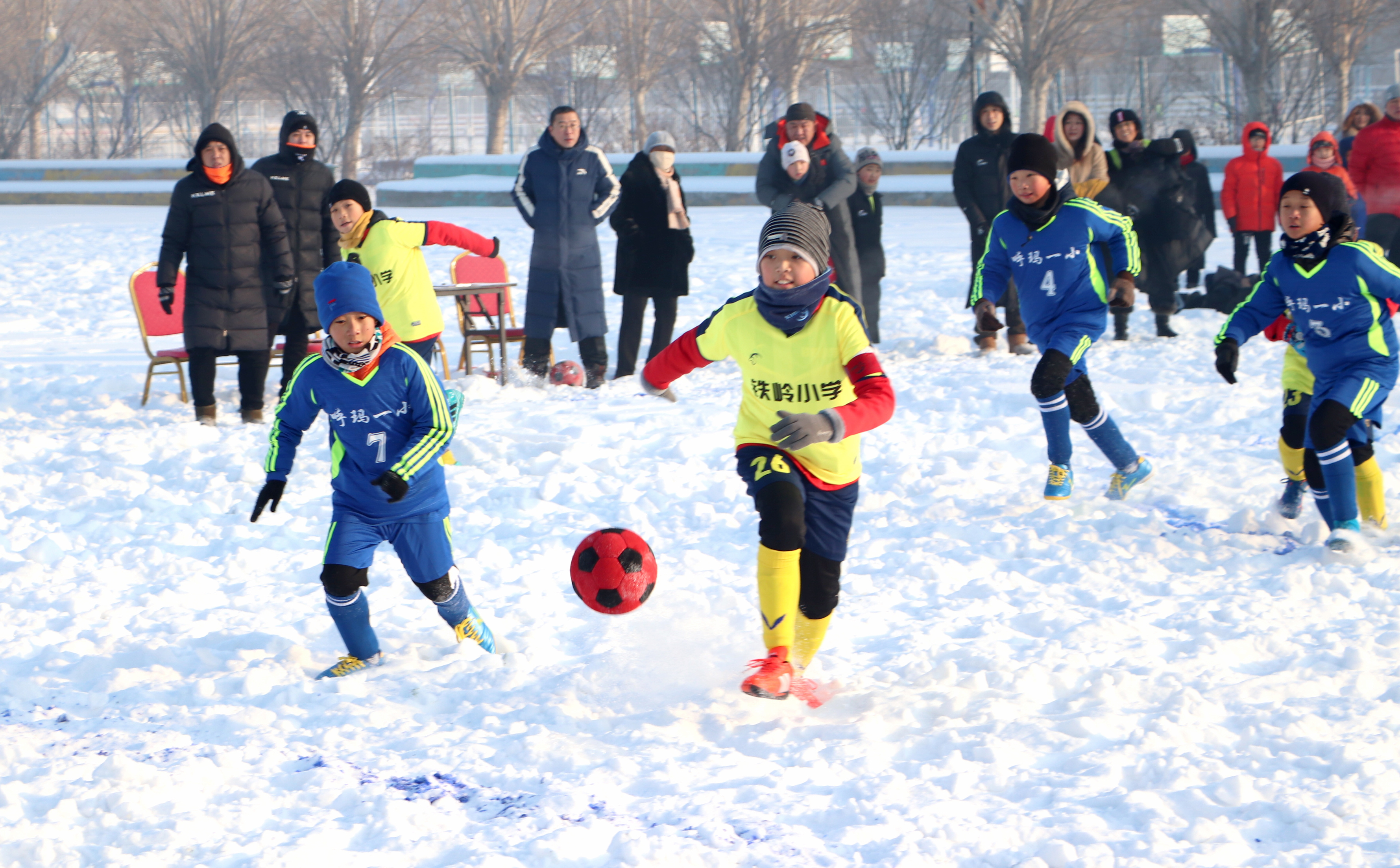 黑龙江省雪地杯足球落下帷幕,2019年哈尔滨雪地足球比赛