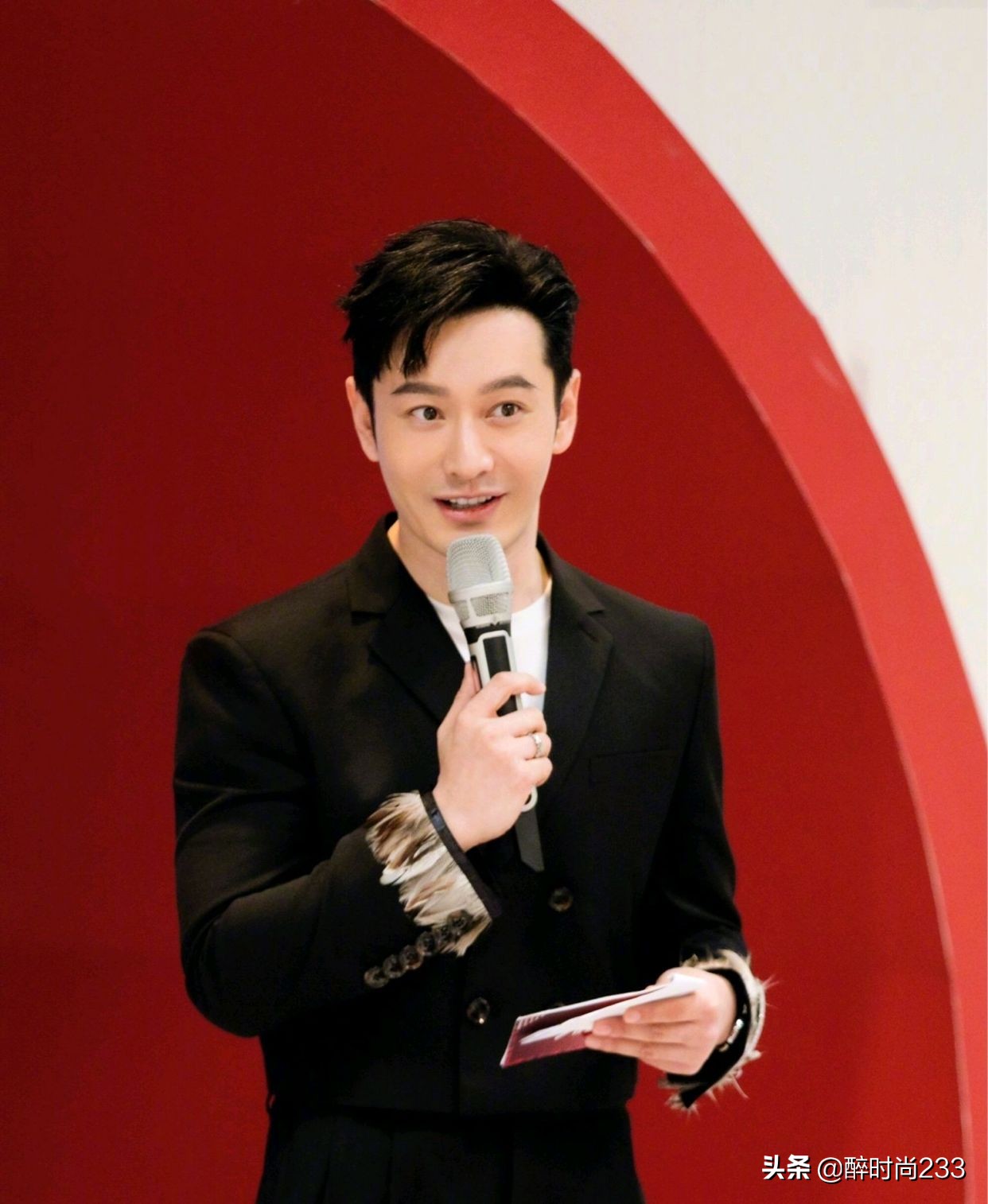 黄晓明复古穿衣搭配,黄晓明t恤衬衫夹克棒球帽工装裤