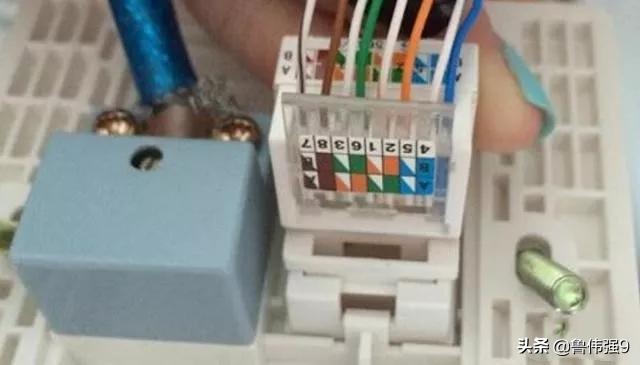 水晶头接反了但是颜色排序没问题,网线水晶头的颜色顺序及接线方法