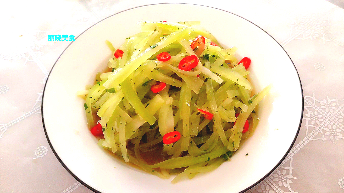 莴笋好吃简单方便做法,莴笋最简单美味的做法酸脆爽口