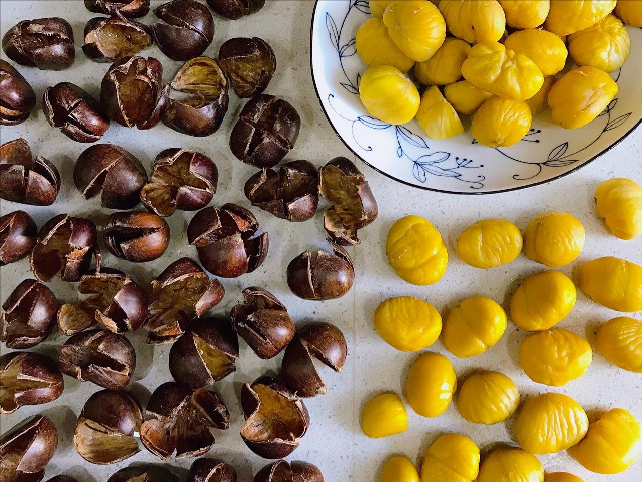 板栗去壳怎么才能快速剥皮,板栗怎么快速剥皮不需要任何工具