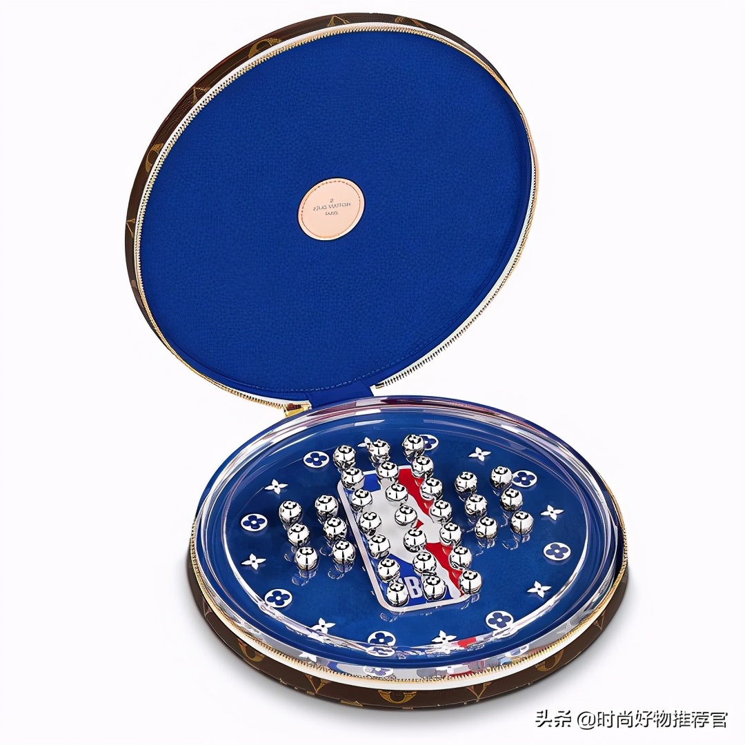 LV新包|NBA合作系列:篮网元素,红白蓝3色细节