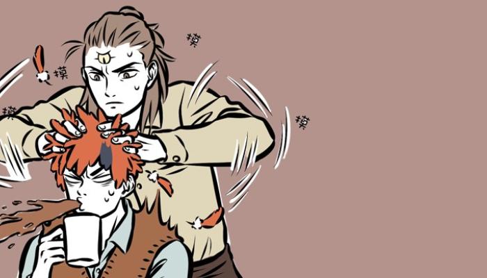 非人哉二郎神和大士比做饭,非人哉哮天犬和二郎神