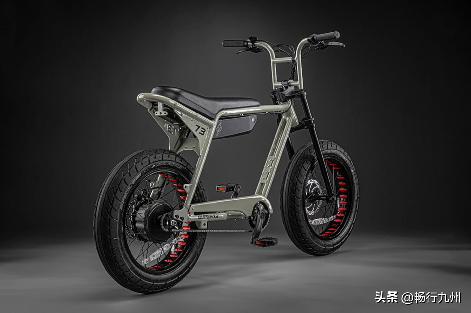 Super73电动单车潮牌GD、BLACKPINK、藤原浩、余文乐皆为用家