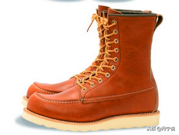红翼877穿久了的样子,红翼工装靴875和877