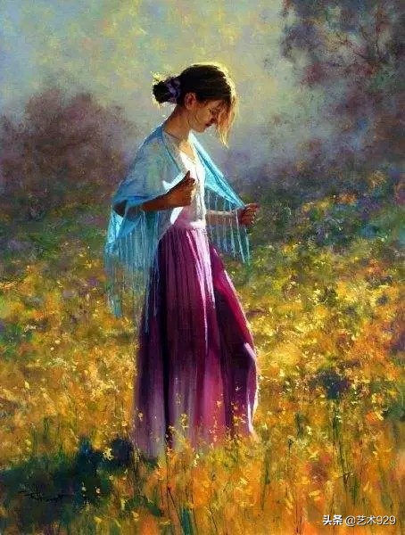科尔曼油画作品欣赏,卡罗勒斯杜兰油画作品欣赏