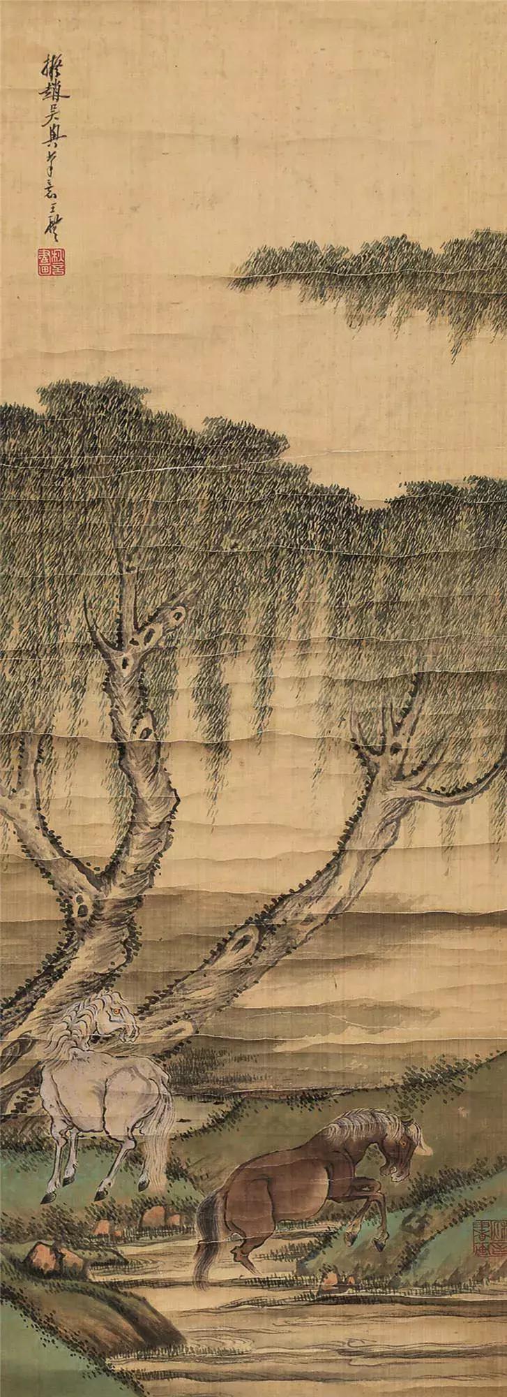 潘天寿100幅花鸟画欣赏,潘天寿花鸟画简史