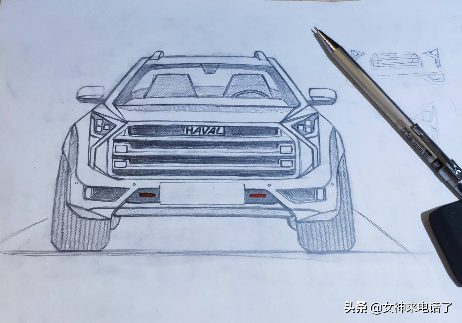 哈弗h5新款硬派改装,大猜想春节豪车