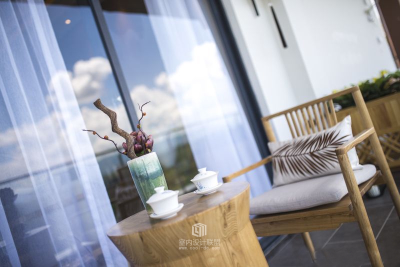 原木禅意风设计案例,新中式原木风装修风格