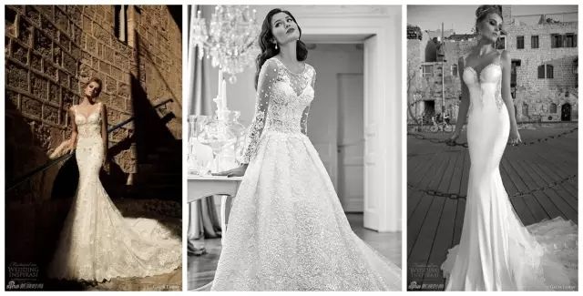 婚礼穿的婚纱怎么选,法式婚纱配什么衣服