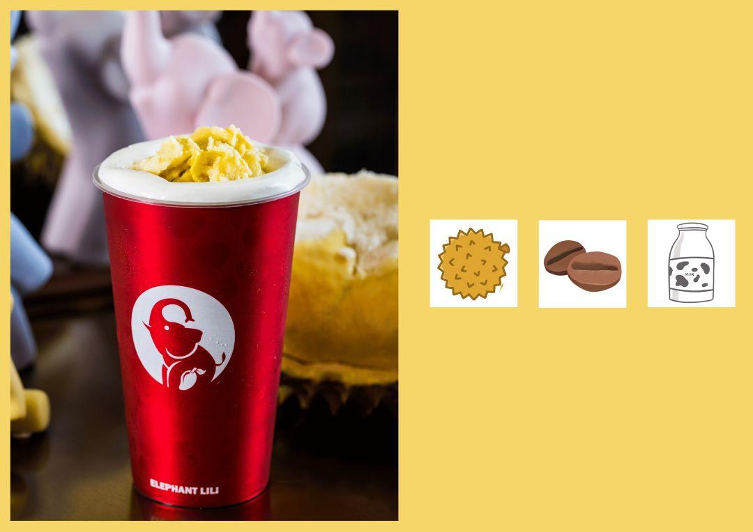 泰国网红榴莲咖啡来了，逆天搭配竟一口上瘾，必须打卡