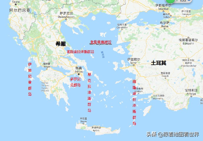 争议群岛,争议的岛屿