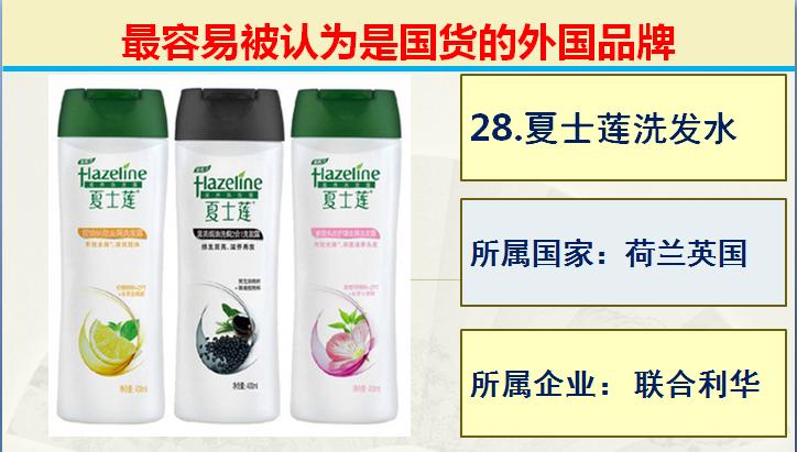 日常生活中常见的的50个国产品牌,生活中常见的外国品牌