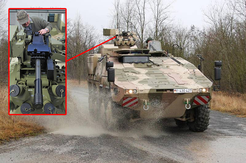 性能强悍的德国拳击手轮式装甲车,德国履带式拳击手装甲车