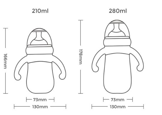 宝宝奶瓶总有一点喝不到,宝宝易接受的奶瓶