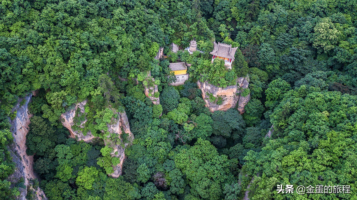 中国道教十大名山崆峒山景点图片,游览崆峒山道观走哪条路线