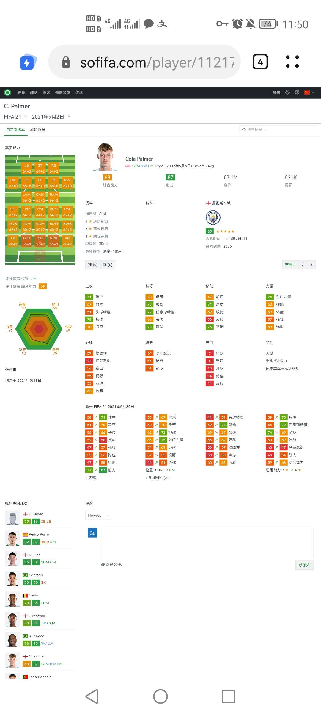 英格兰u20世界杯冠军成员,英格兰u21国家队最新大名单