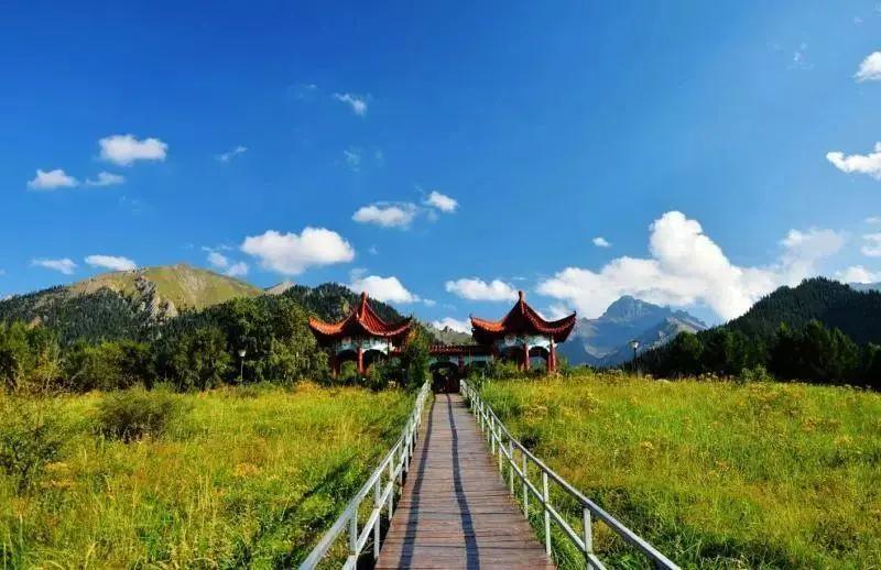 塔城市凉快的公园,塔城地区避暑的地方