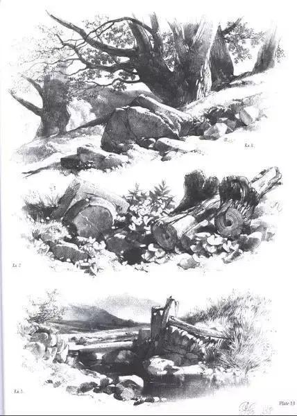 中学生20分钟风景速写临摹图片,速写风景怎么画得又快又好