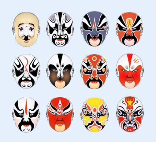 再花哨的脸谱也有规律可循，这篇文章告诉你脸谱的奥秘