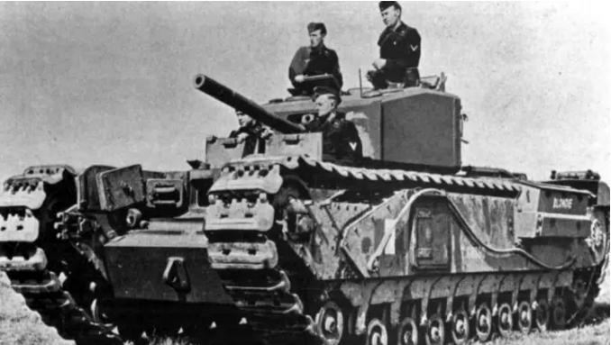 丘吉尔mk3型坦克,英国丘吉尔mk7坦克