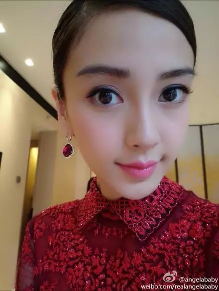 angelababy真的白吗,angelababy吃不胖的原因