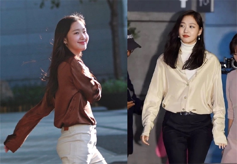 金高银穿搭分享,韩系淡颜系穿搭金高银