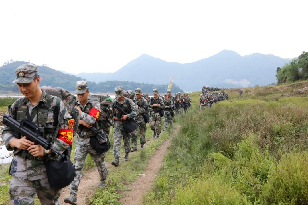 福建省军区民兵演习,战区部队的军事演练