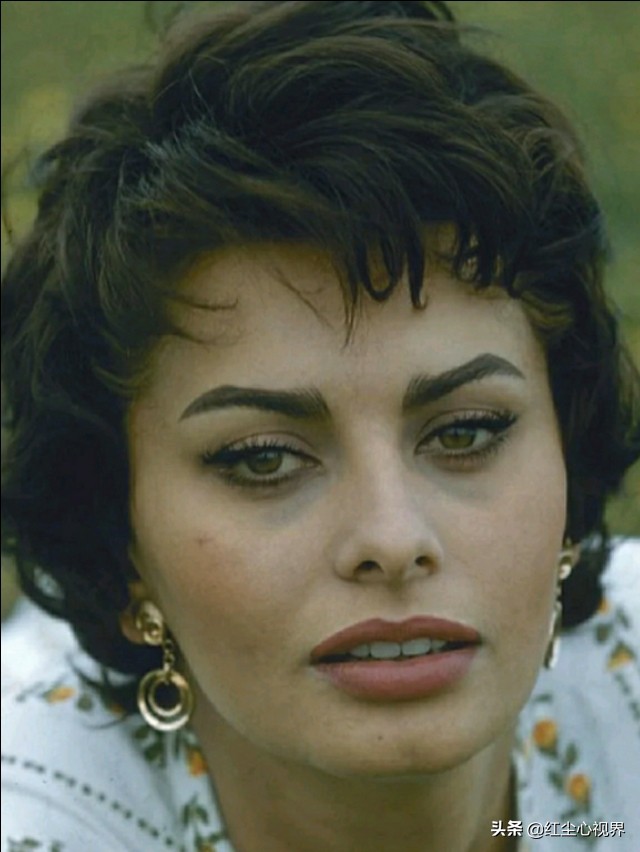 1957年，美丽的索菲娅·罗兰意大利永远的女神！