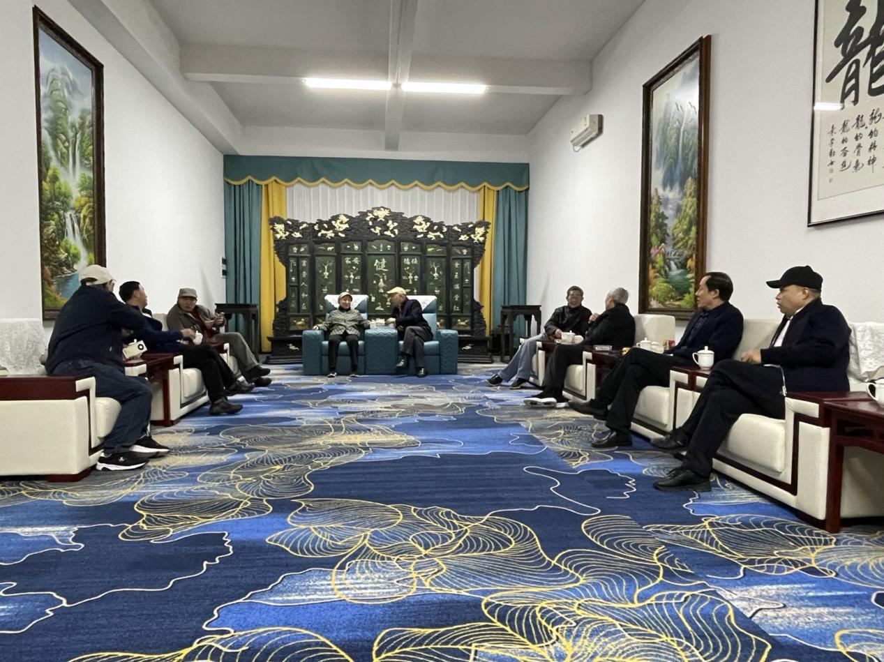 市老领导一行莅临通全达共话大健康