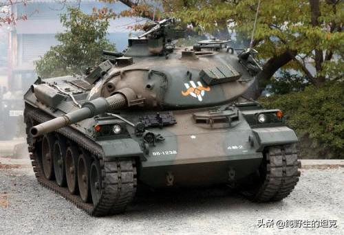 虎式坦克豹式坦克合集,日本74式主战坦克