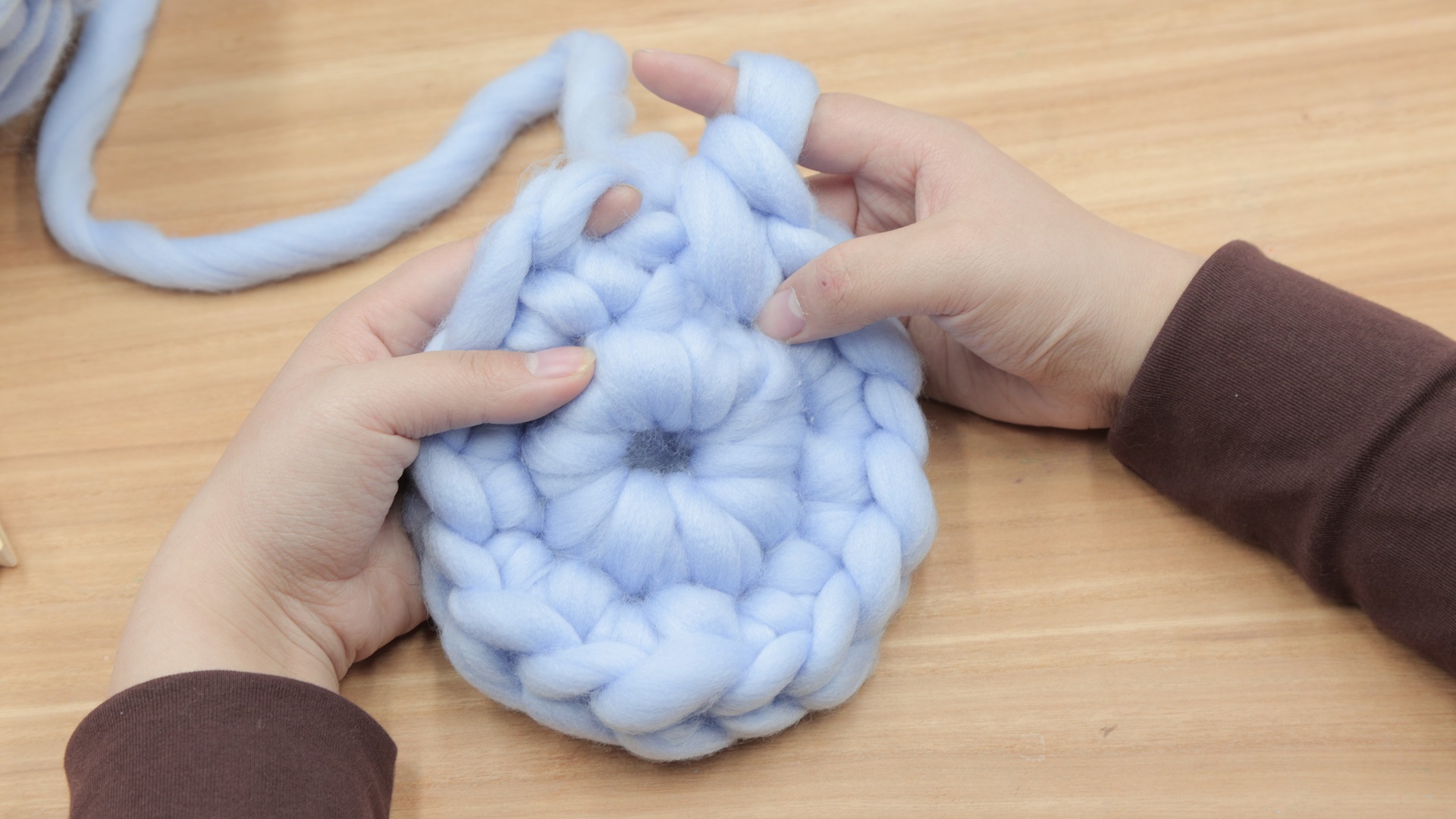 冰岛线能编织什么,冰岛线编织狗窝教程