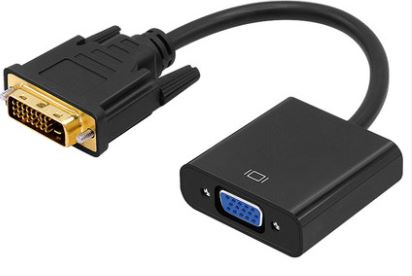 dvi转vga用线还是转换头,dvi转vga显卡黑屏怎么办