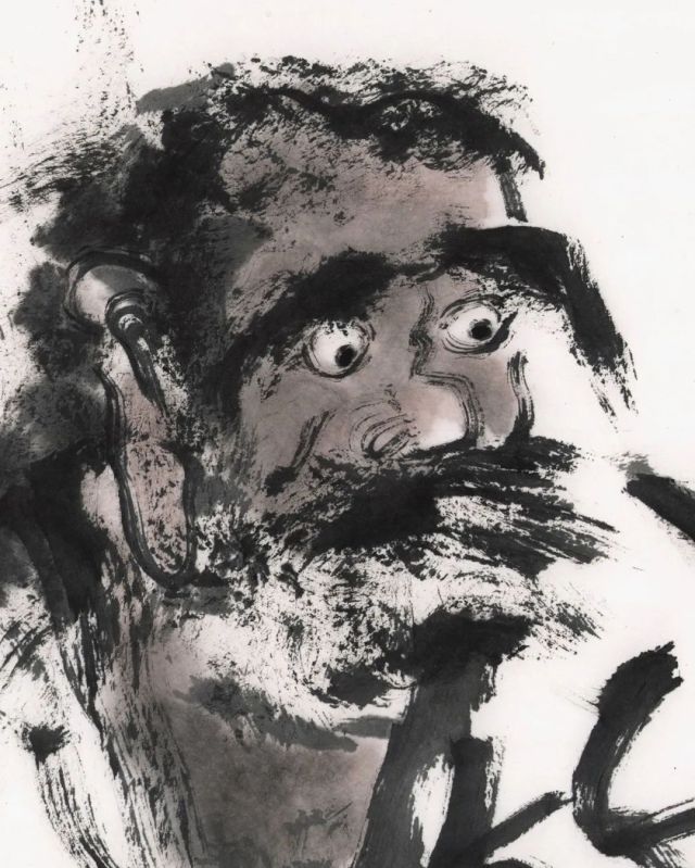 一念起陆尚绘达摩系列,一念起陆尚新绘达摩系列