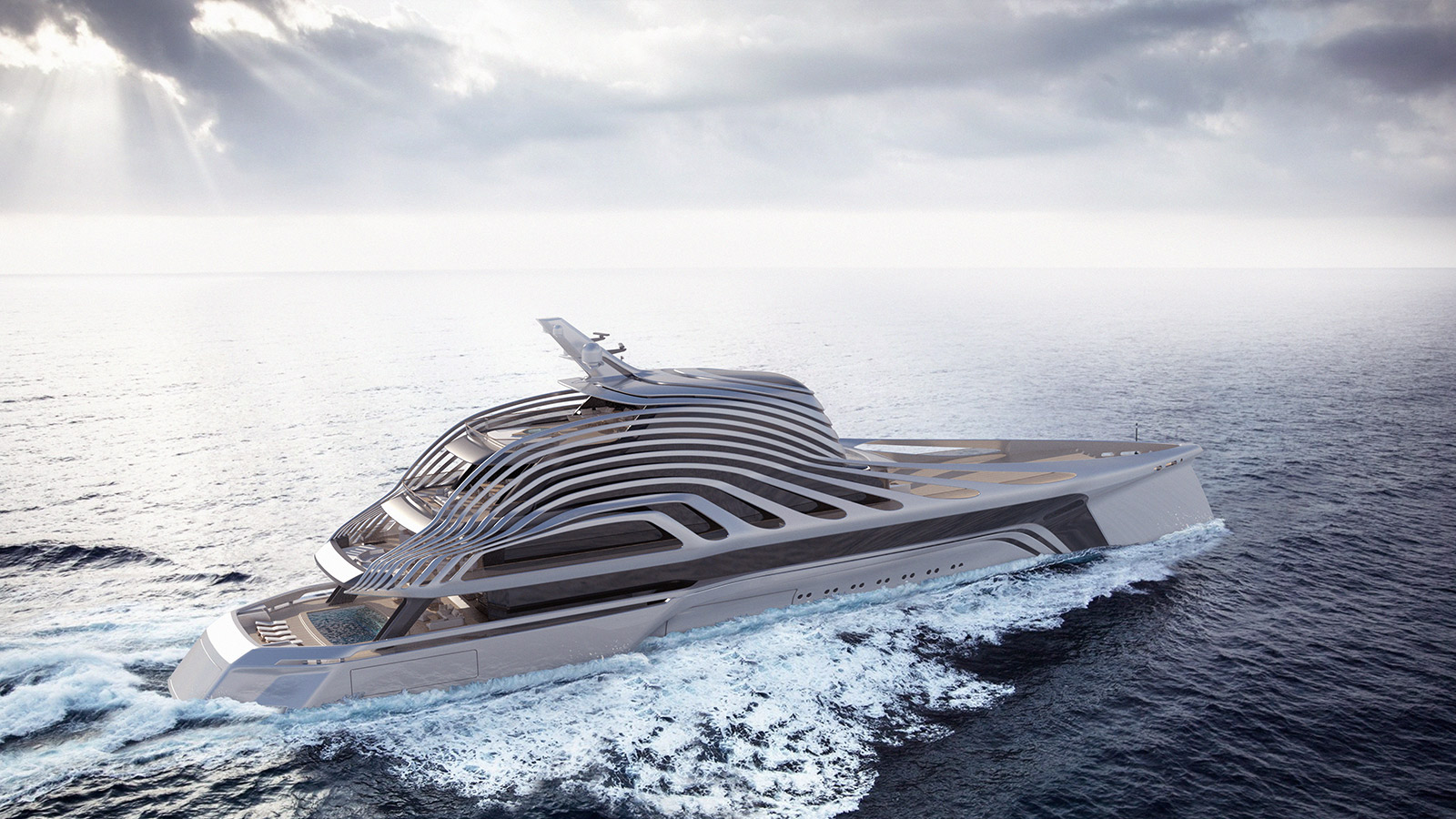 宏伟设计:世界上最极端的超级游艇概念