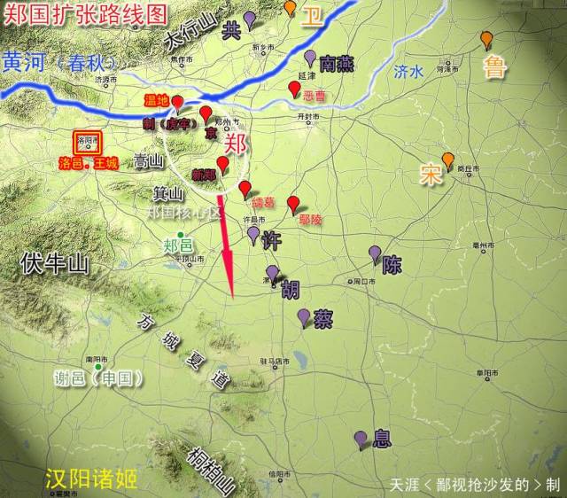 郑伯克段于鄢怎样记事的,郑伯克段于鄢的故事背景