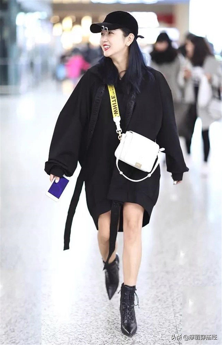 oversize卫衣怎么搭配显瘦,冬天该怎么穿oversize卫衣